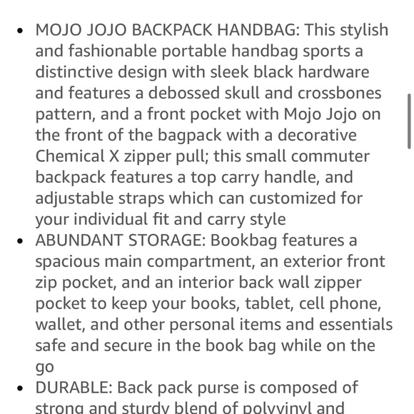 NWT Mini Backpack - Picture 7 of 9